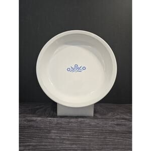 Vintage Corning Ware Blue Cornflower 9" Pie Plate P-309 USA Pyroceram EVC